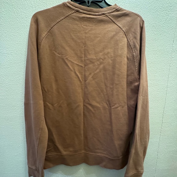 NWT VSRT Small Brown Crewneck Sweatshirt - Picture 2 of 5